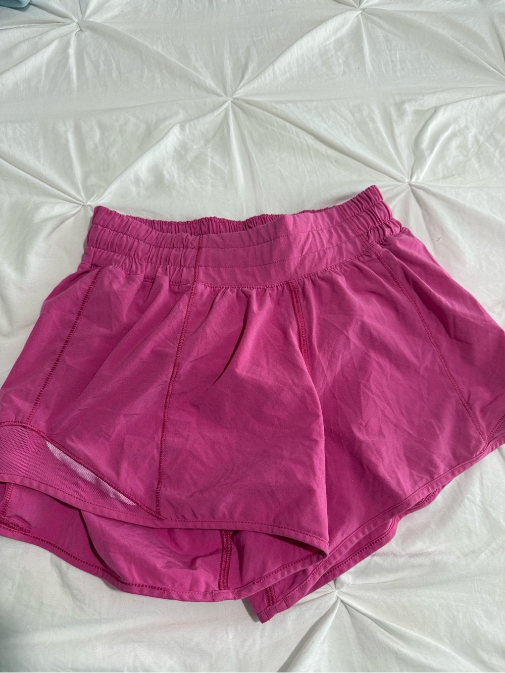 lululemon athletica Bright Fuchsia Running Shorts